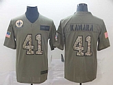 Nike Saints 41 Alvin Kamara Olive Camo Salute To Service Limited Jersey,baseball caps,new era cap wholesale,wholesale hats